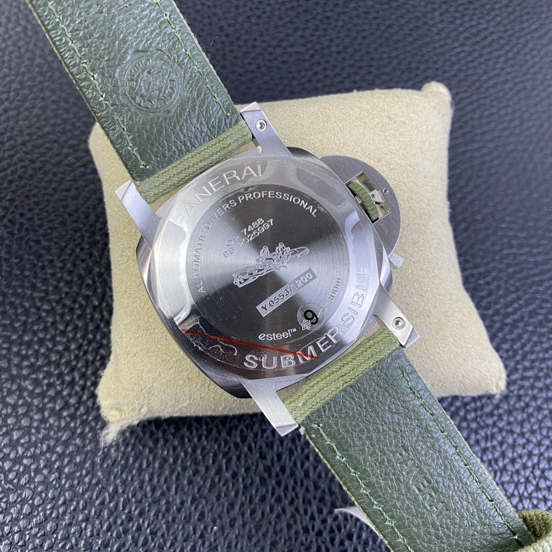 CBD Factory Panerai Submersible QuarantaQuattro 44mm Gradient Green Dial (PAM01287) 1:1 Super Clone – DDP.900 Movement WaterResistant 390